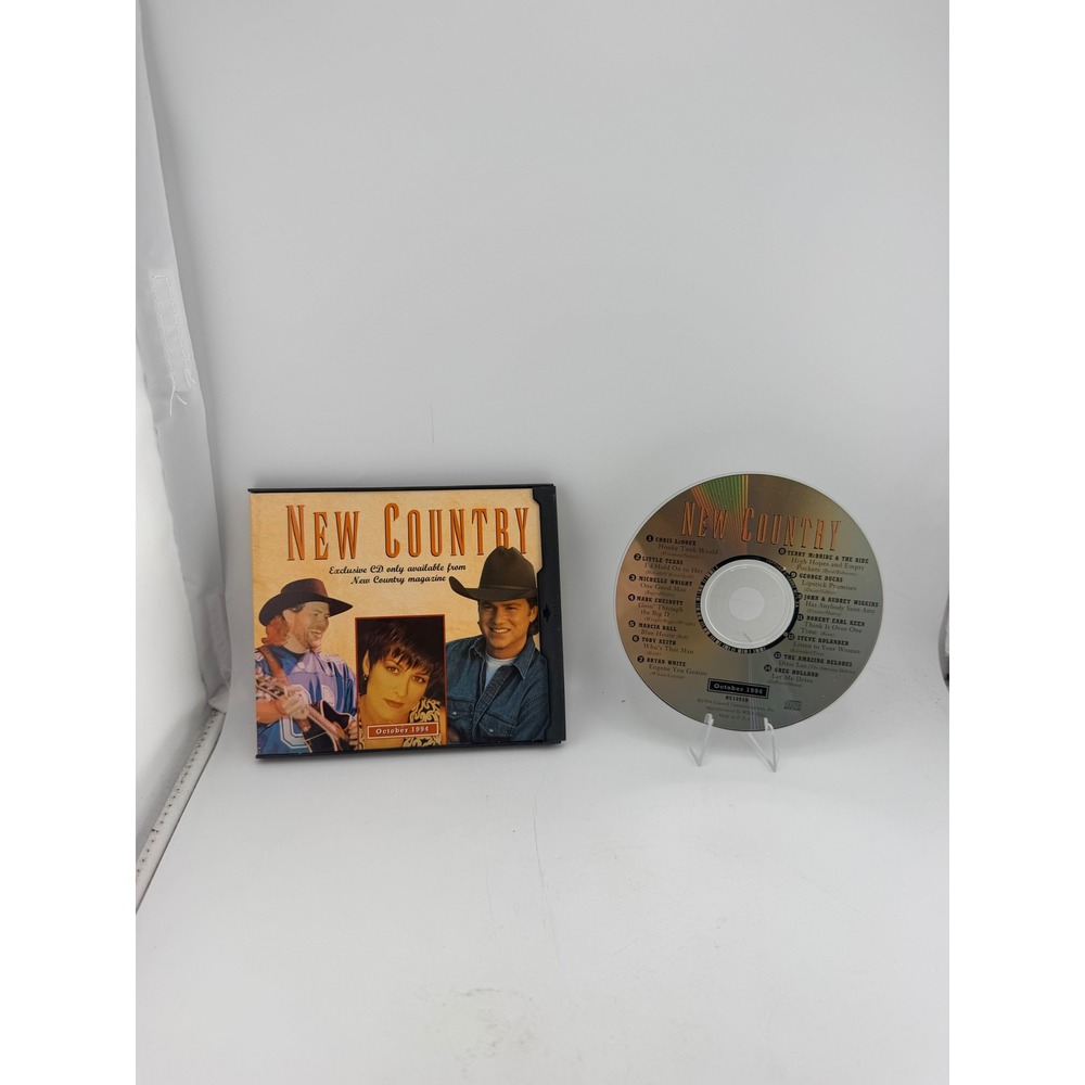 New Country October 1994 CD Compilation Toby Keith Chris LeDoux NC1094D